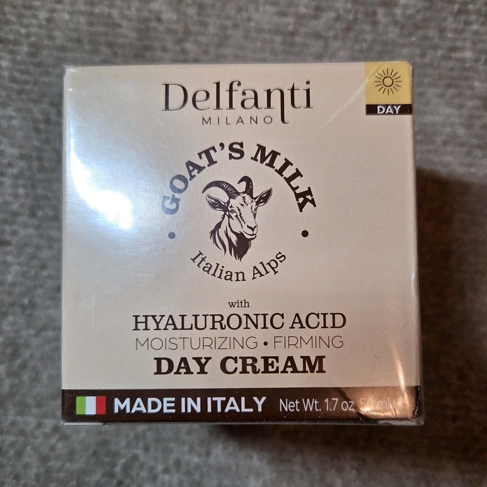 Delfanti Milano Goats Milk Hyaluronic Acid Moisturizing Firming Day Cream 1.7oz